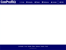 Tablet Screenshot of compromis.cz
